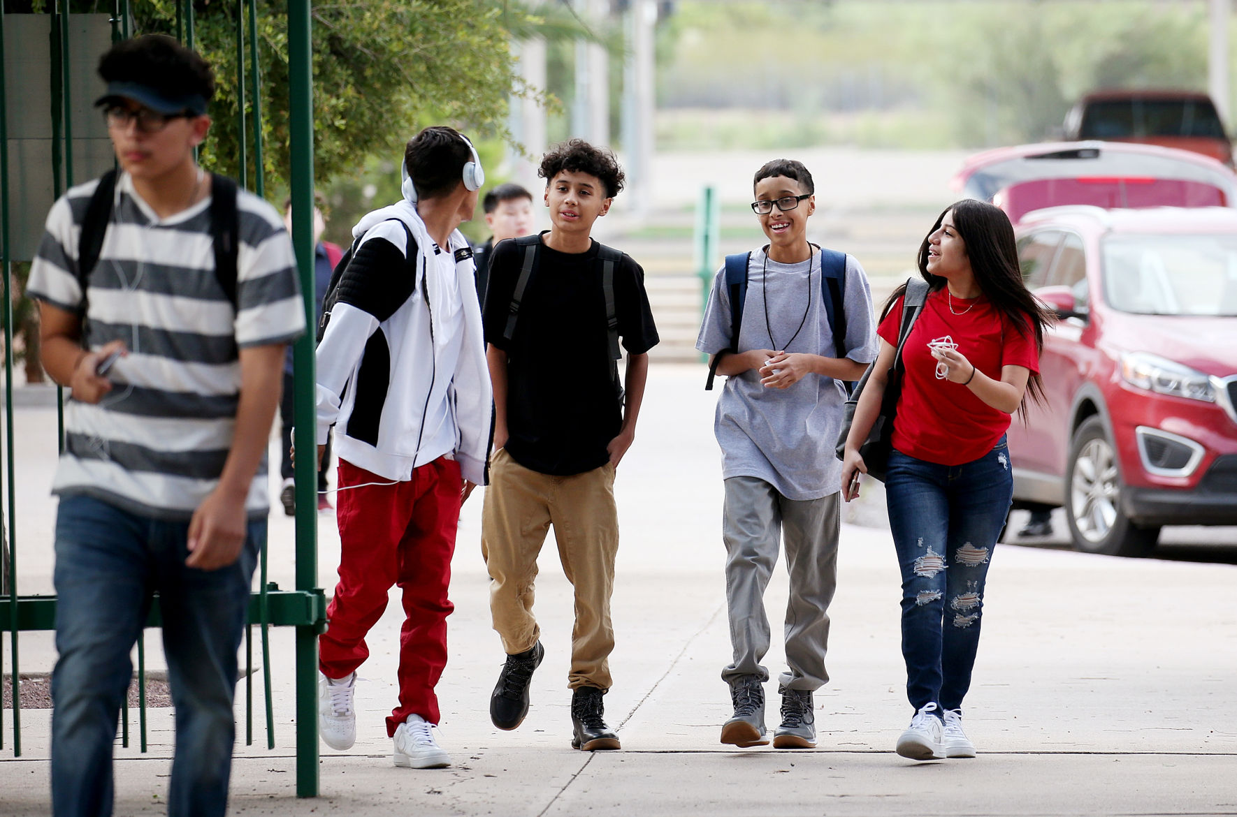 First day of school at Santa Rita High School